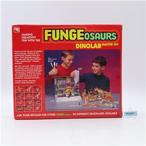Fungeosaurs Dinolab Master Set Ohio Art 12 Poseable Dinosaurs 1993