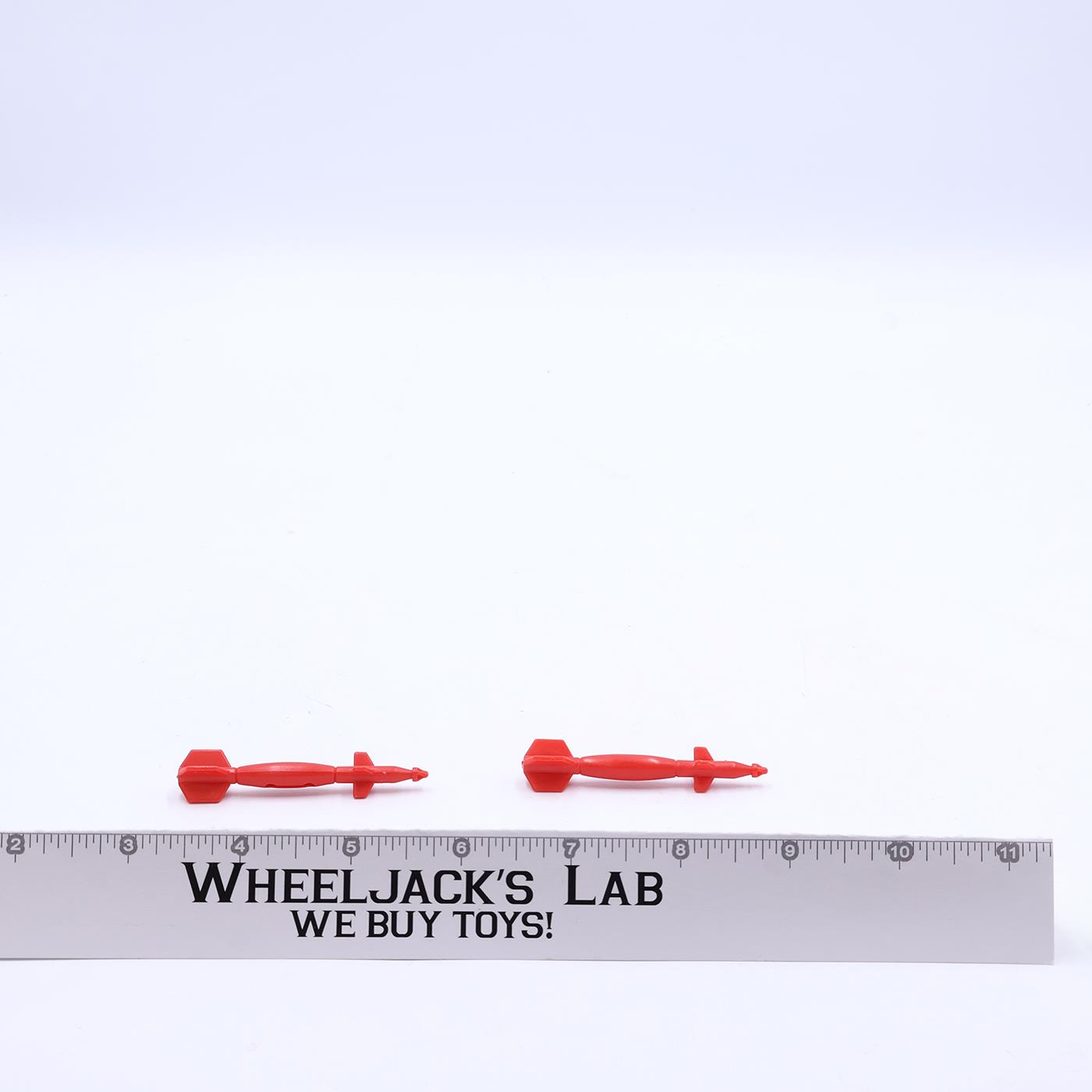 Dreadnok's Tri-Cycle Missiles x2 1987 GI Joe Vintage Hasbro Figure Vehicle