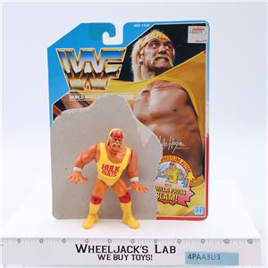 Hulk Hogan W/CARDBACK 100% Complete 1990 WWF Wrestling Hasbro