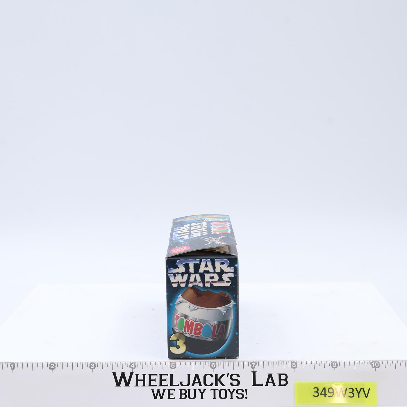 Tombola Chocolate Surprise Egg Star Wars 1997 Vintage EMPTY BOX