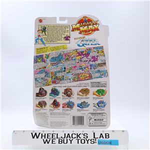  Man Mania 3点セット Man Eater Doom Zones Mighty Max 1992 Bluebird Toys Playset