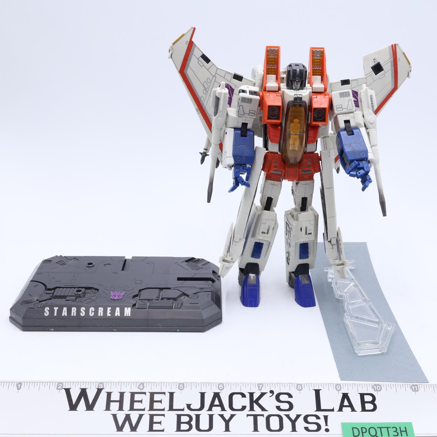 Masterpiece Starscream Complete Transformers Classics Walmart Excl. 2007 Hasbro