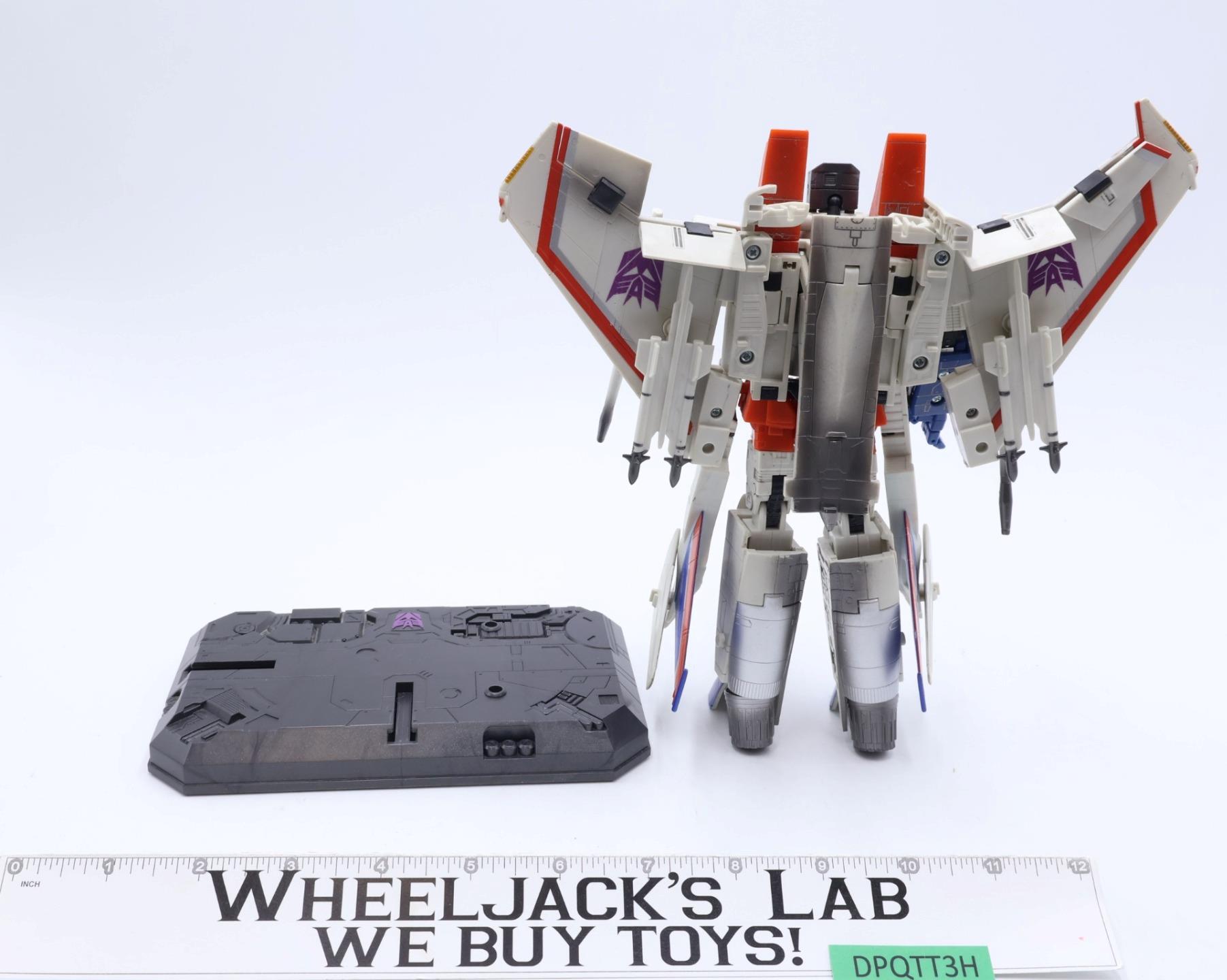 Masterpiece Starscream Complete Transformers Classics Walmart Excl. 2007 Hasbro