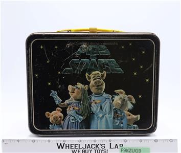 Jim Henson's MUPPET SHOW Pigs in Space Lunch Box ONLY 1977 King