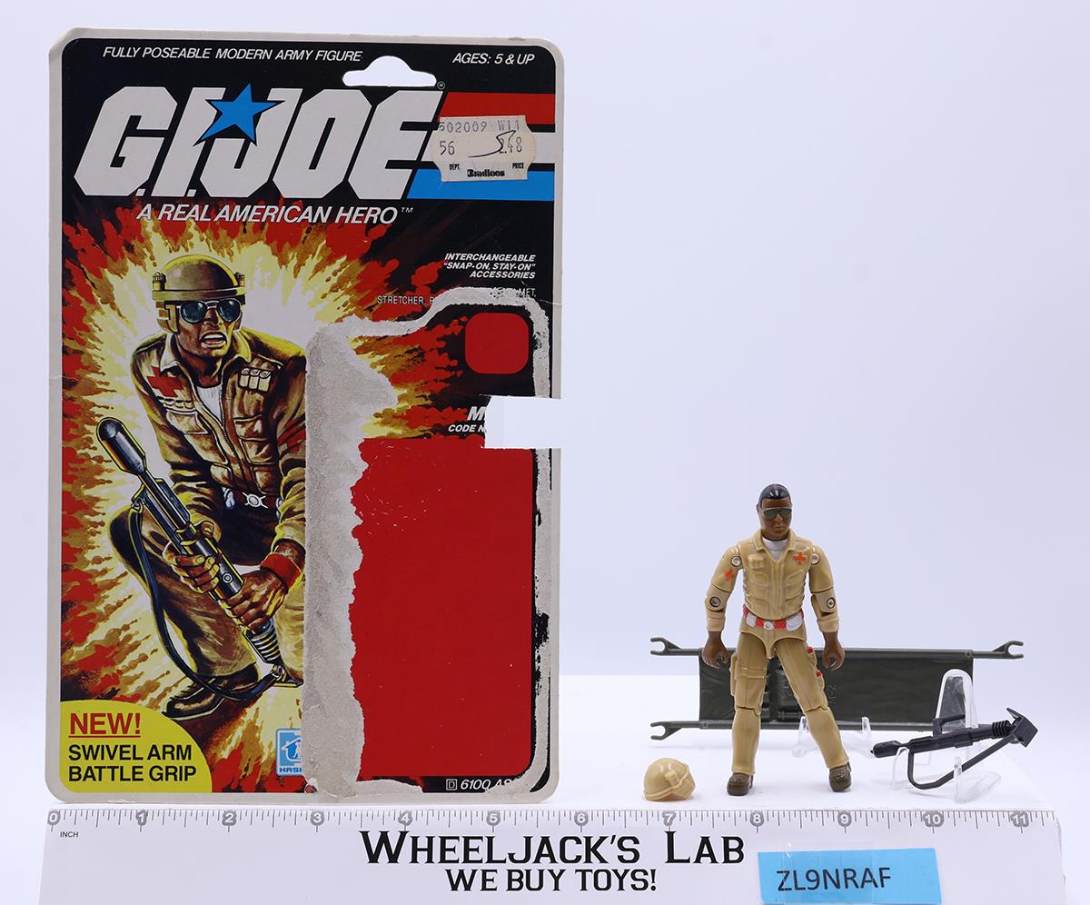 Doc V1 100% Complete 20 Cardback 1983 G.I. Joe Hasbro Vintage Action Figure