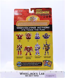 Spirit-Digivolving Agunimon Digimon Season Four 2002 Bandai Figure