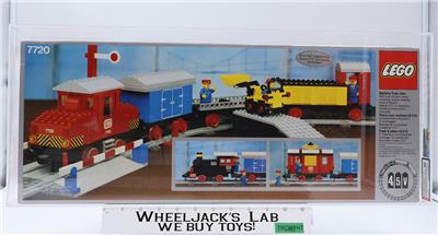 LEGO 7720 Diesel Freight Train AFA POP 1 HIGHEST GRADED 80 NEW LEGO 7720 Diesel Freight Train AFA POP 1 HIGHEST GRADED 80 NEW