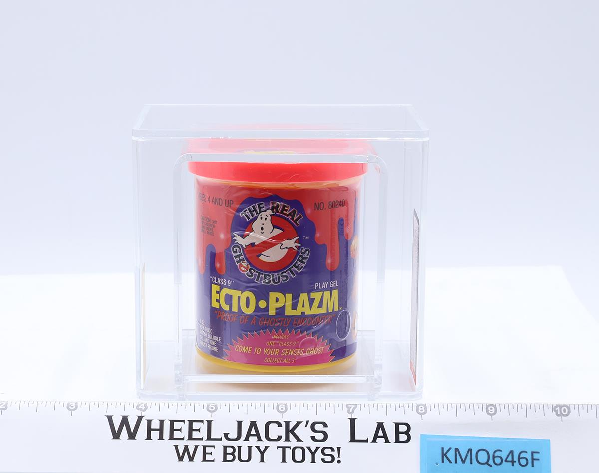 Red Ecto-Plazm AFA HIGHEST GRADE 90 Ghostbusters 1988 Kenner NEW SEALED