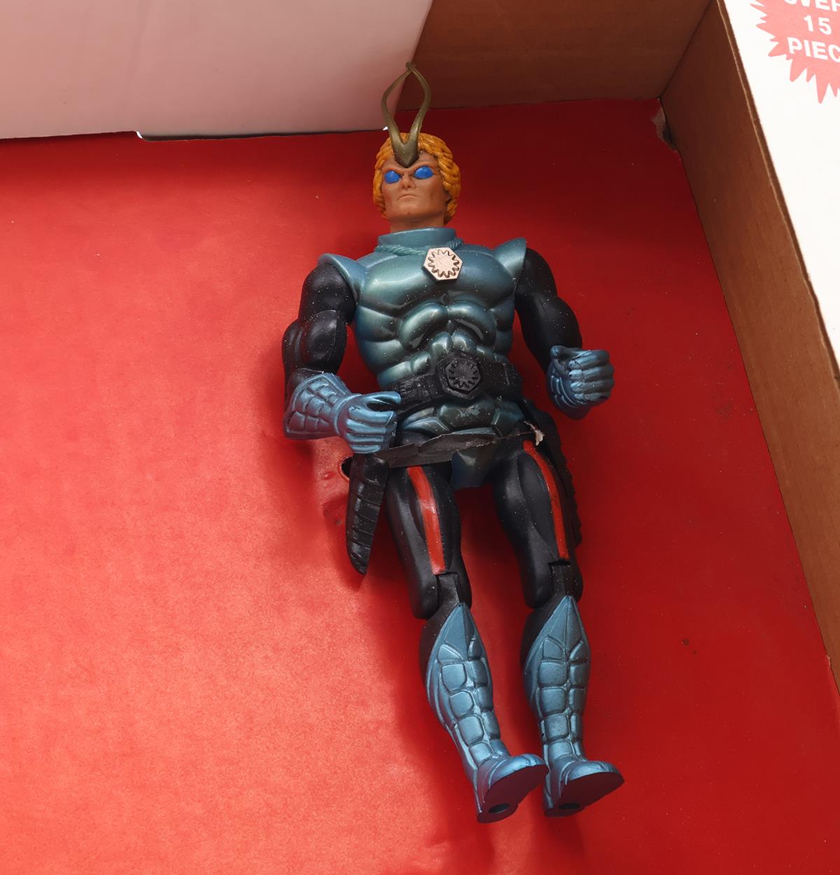 Dargon W/ Dragonflyer Warrior Action Set Sears Sectaurs Sears JcPenney's Coleco