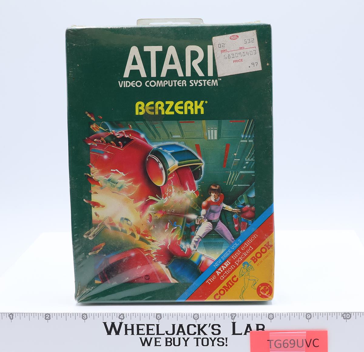 Berzerk Atari 2600 1982 NEW SEALED Video Game Cartridge