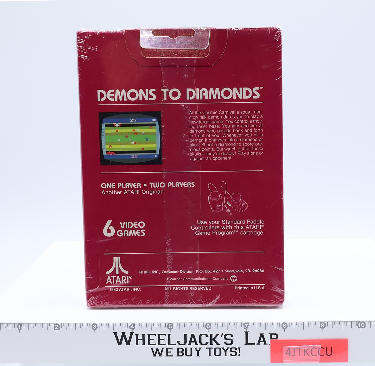 Demons To Diamonds Atari 2600 1982 NEW SEALED Video Game Cartridge