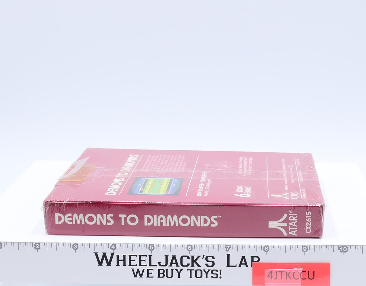 Demons To Diamonds Atari 2600 1982 NEW SEALED Video Game Cartridge