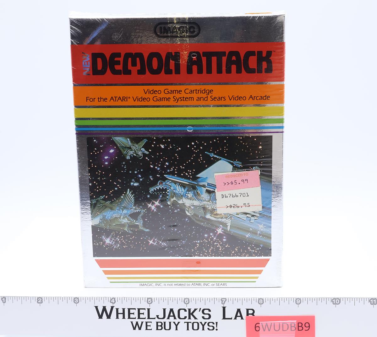 Demon Attack Atari 2600 1982 Imagic NEW SEALED Video Game Cartridge