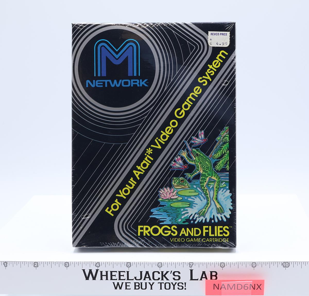 Frogs and Flies Atari 2600 1982 Mattel NEW SEALED Video Game Cartridge