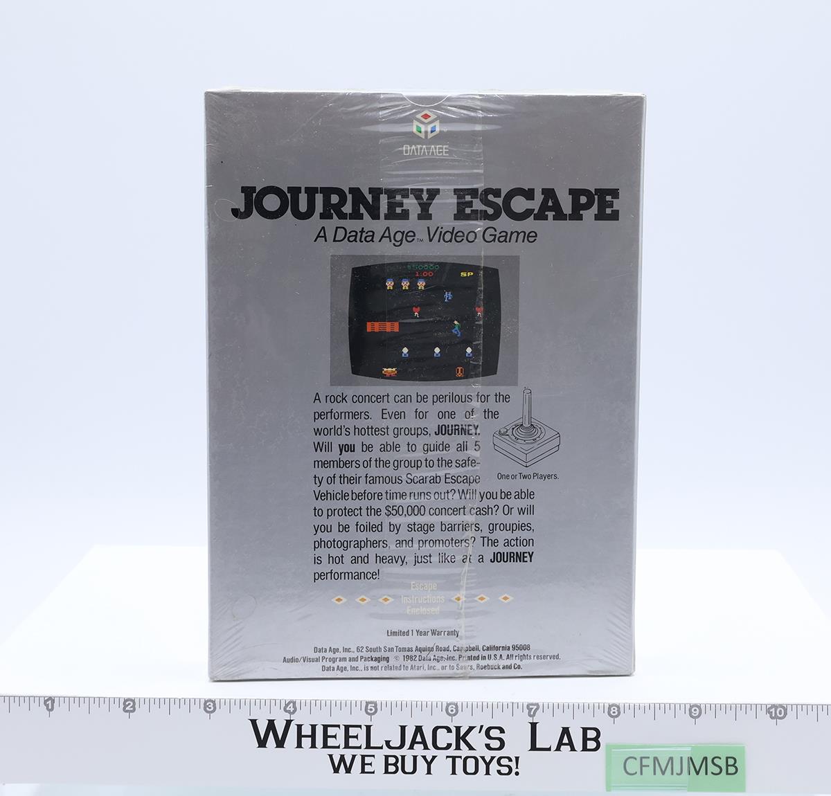 Journey Escape Atari 2600 1981 Data Age NEW SEALED Video Game Cartridge