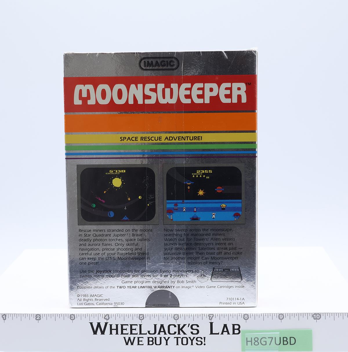 Moonsweeper Atari 2600 1983 Imagic NEW SEALED Video Game Cartridge