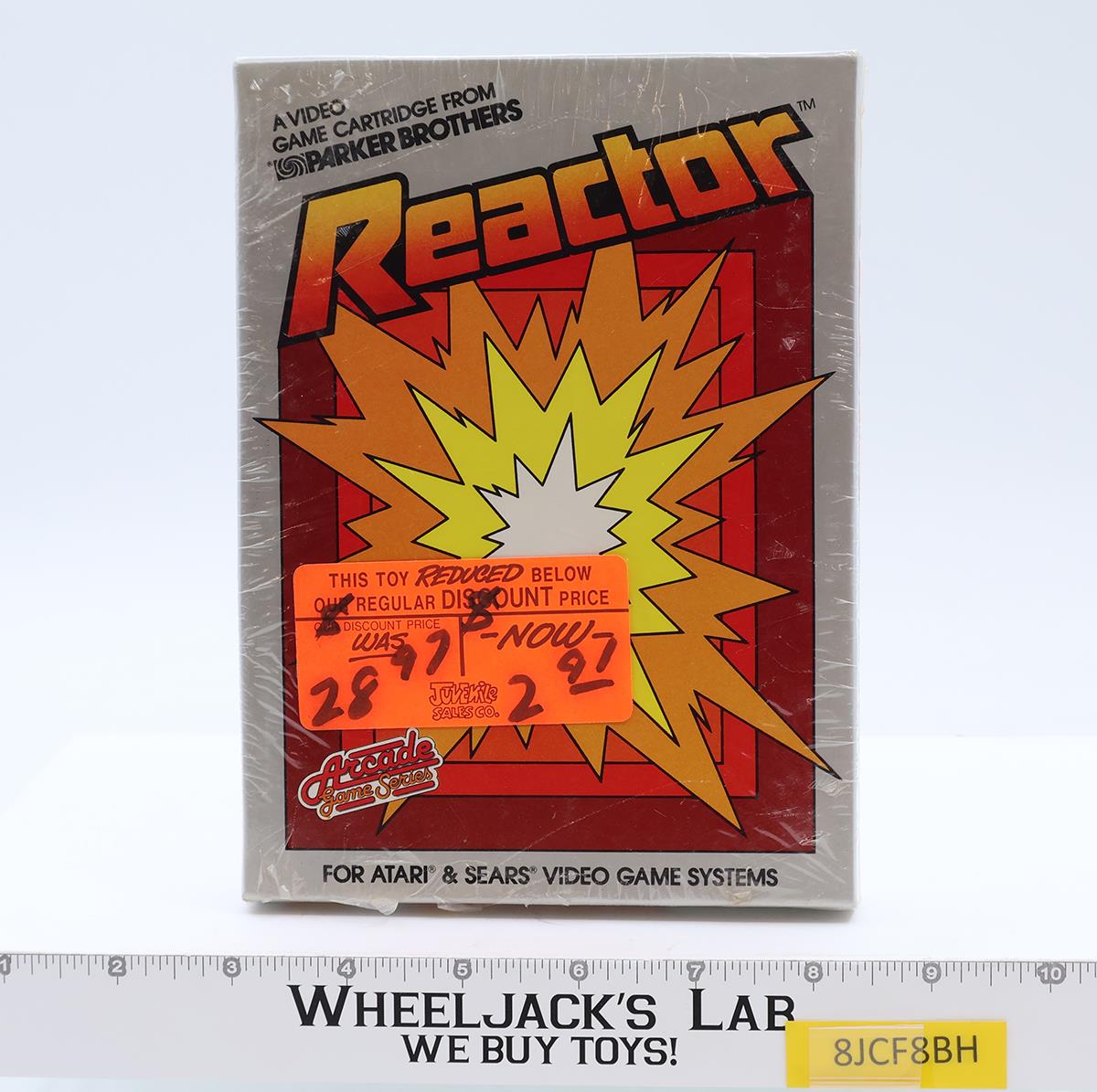 Reactor Atari 2600 1982 Parker Brothers NEW SEALED Video Game Cartridge