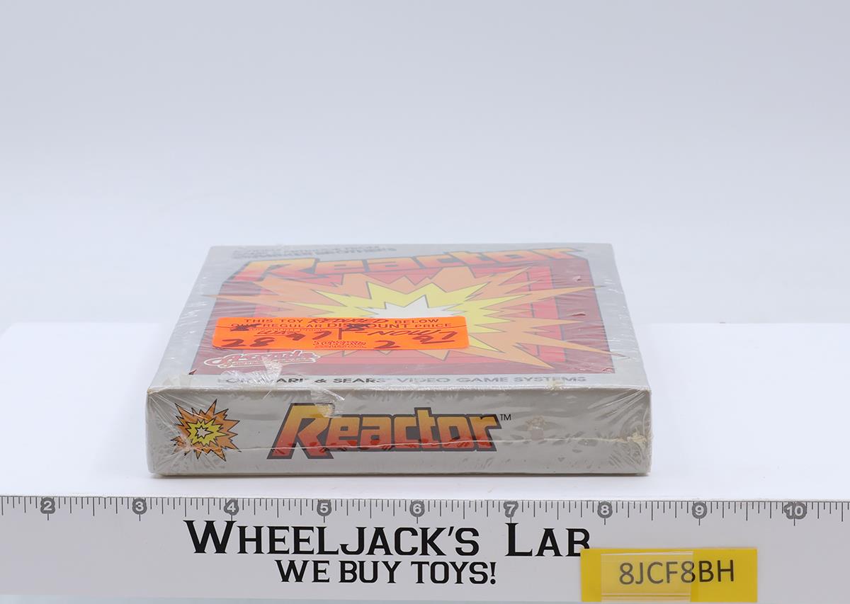 Reactor Atari 2600 1982 Parker Brothers NEW SEALED Video Game Cartridge