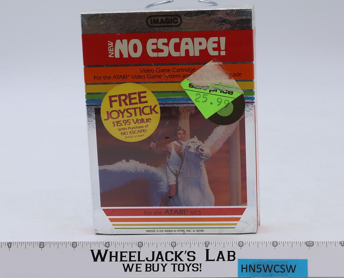 No Escape! Atari 2600 1983 Imagic NEW SEALED Video Game Cartridge