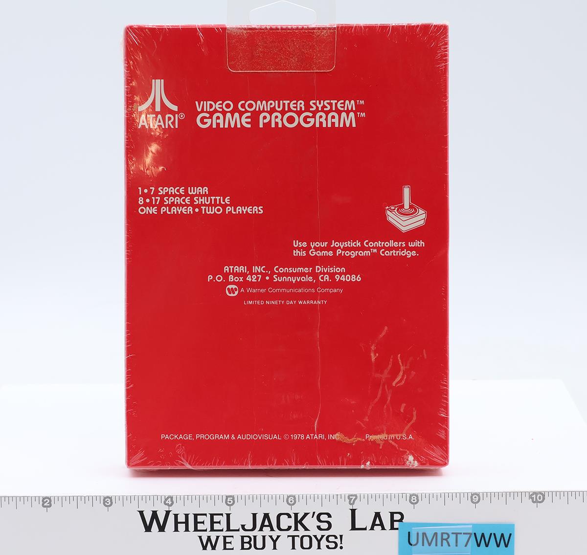 Space War Atari 2600 1978 NEW SEALED Video Game Cartridge