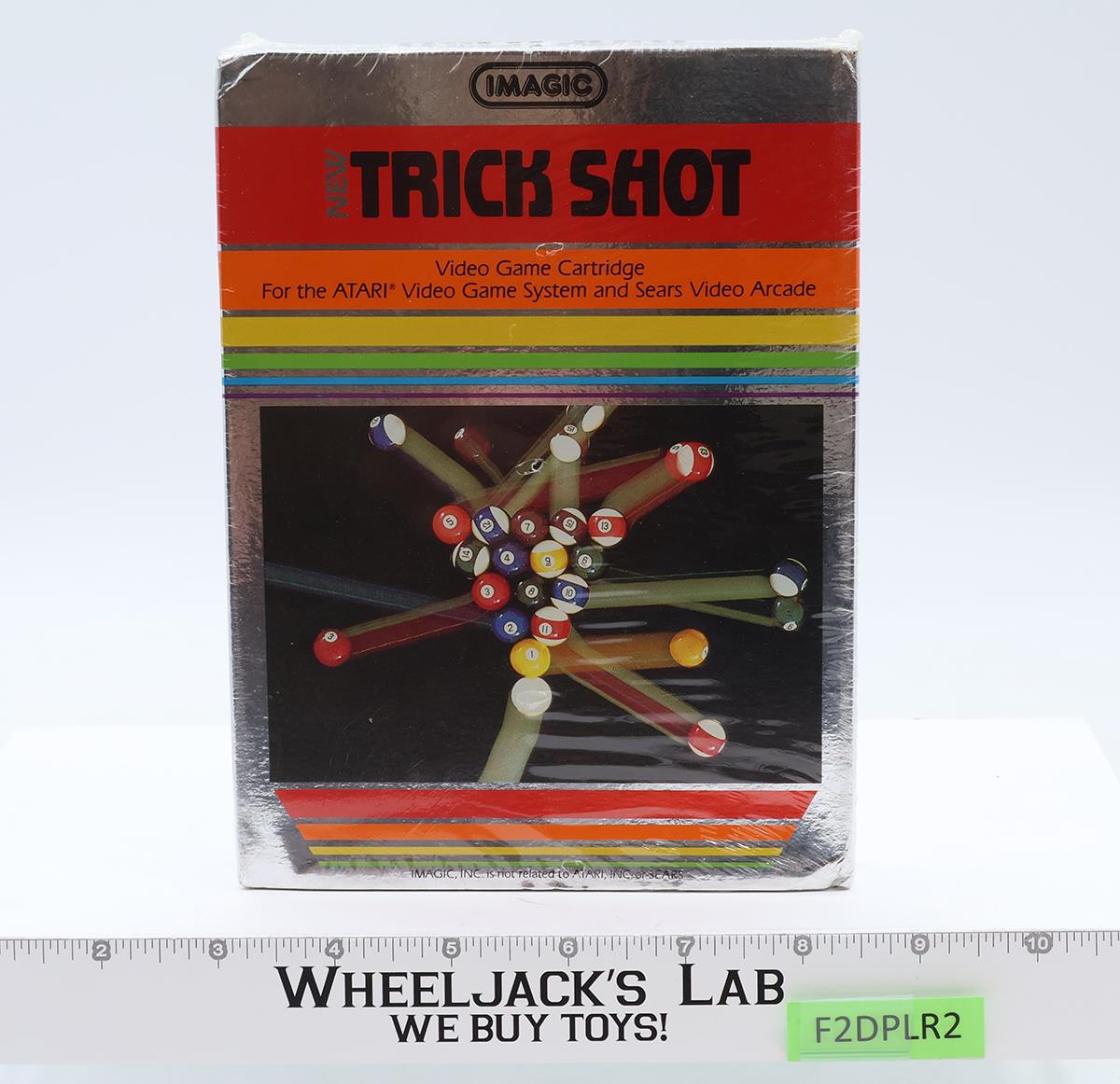 Trick Shot Atari 2600 1982 Imagic NEW SEALED Video Game Cartridge