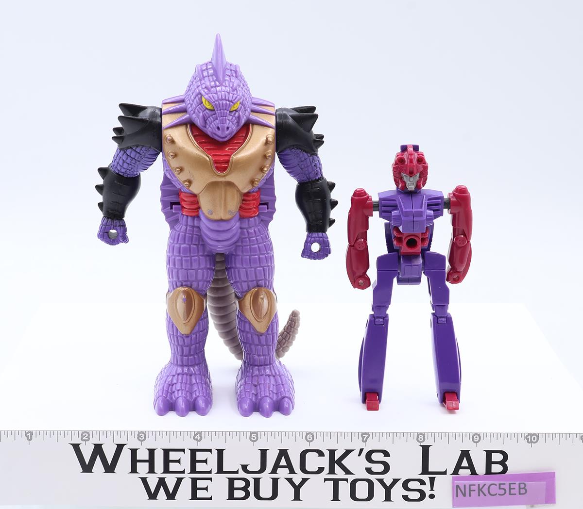 Iguanus Pretender 100% Complete Vintage 1988 G1 Transformers Hasbro