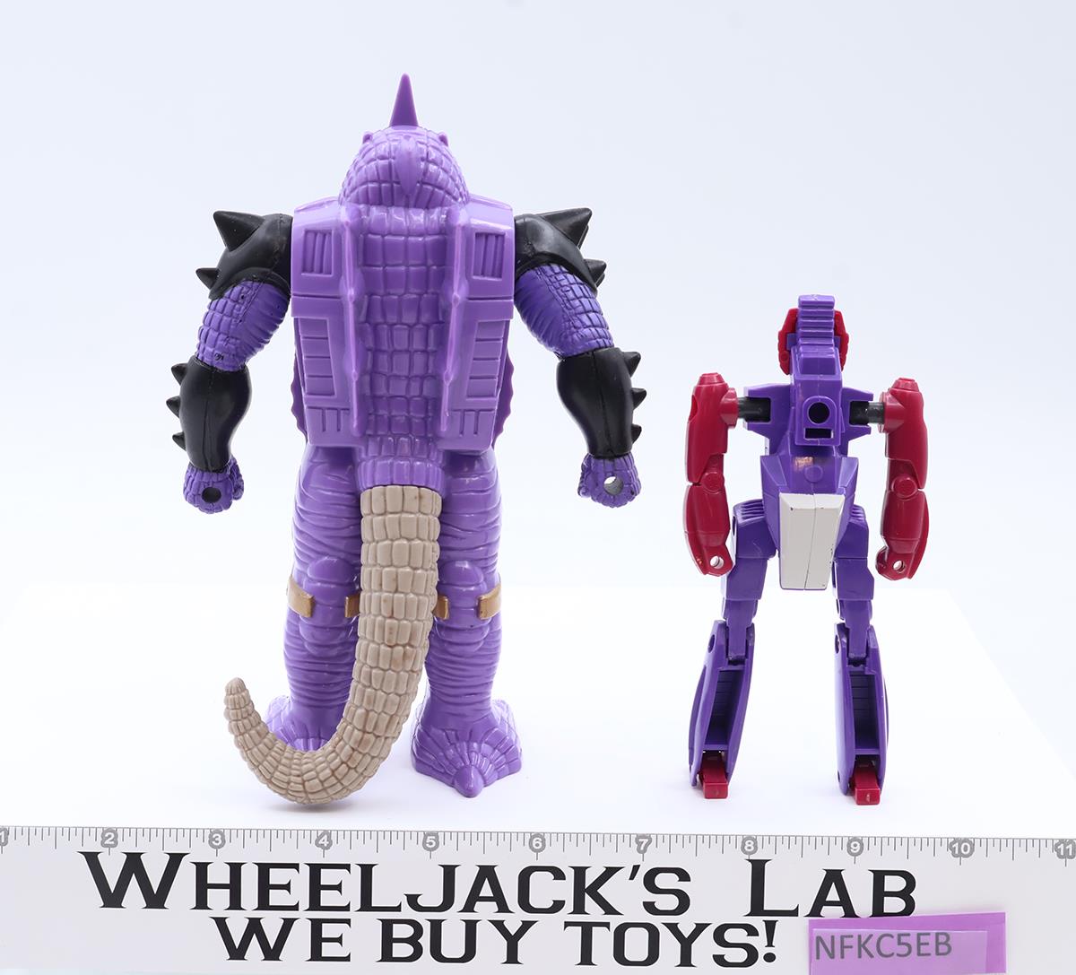 Iguanus Pretender 100% Complete Vintage 1988 G1 Transformers Hasbro