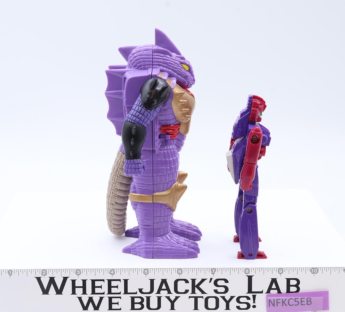 Iguanus Pretender 100% Complete Vintage 1988 G1 Transformers Hasbro