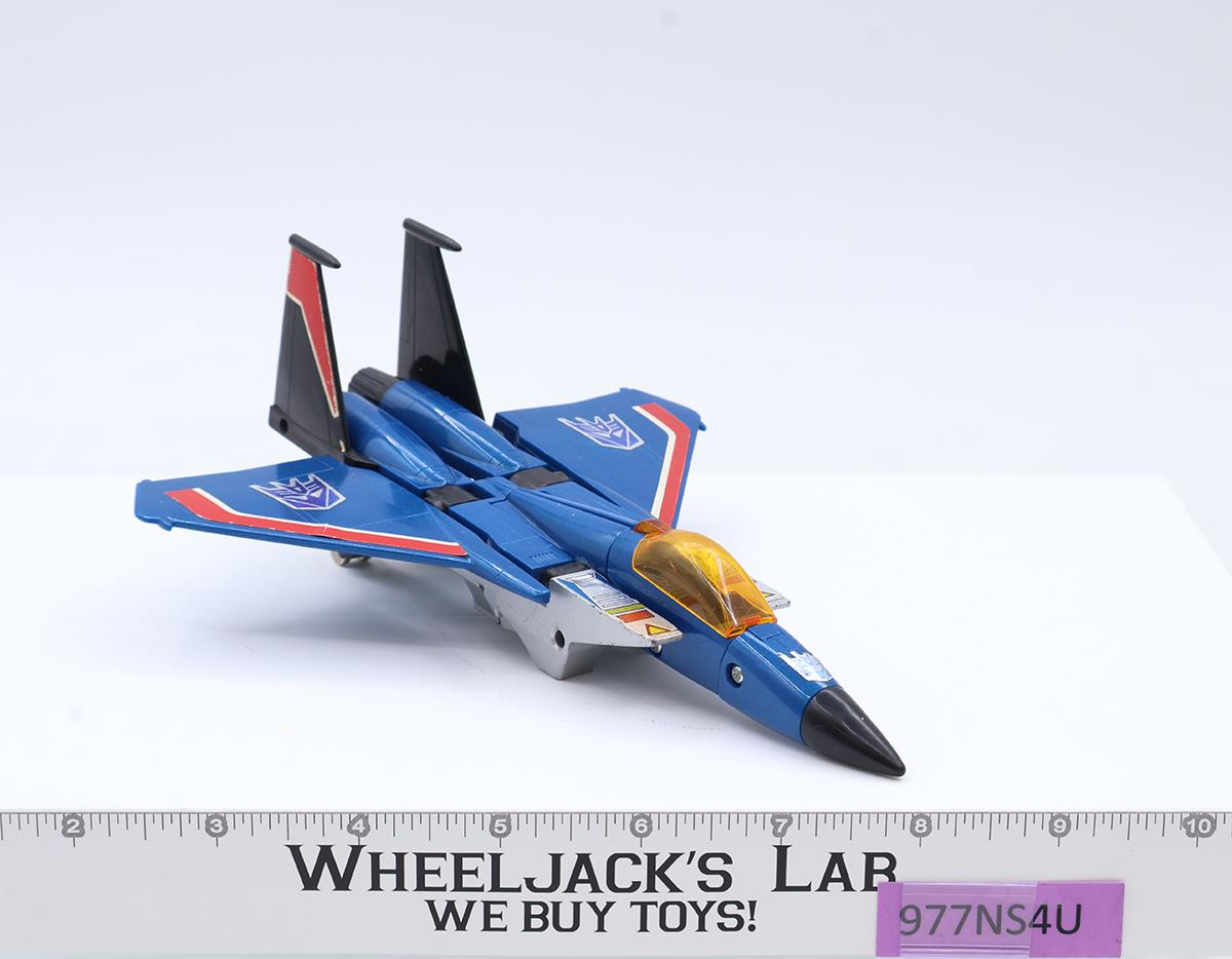 Thundercracker 1984 Vintage Hasbro G1 Transformers F-15 Fighter Action Figure