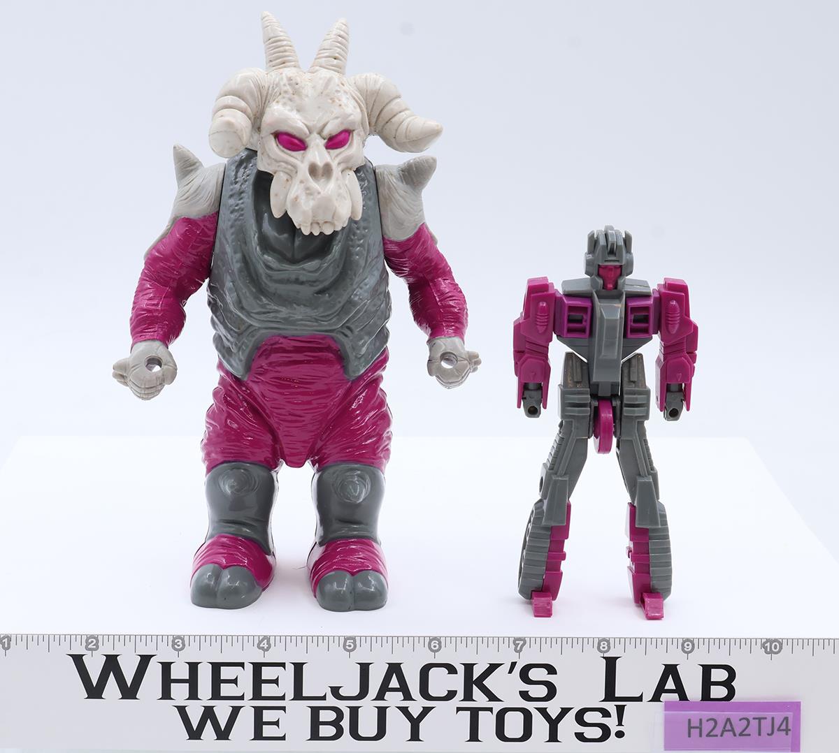 Skullgrin Pretender 100% Complete Vintage 1988 G1 Transformers Hasbro