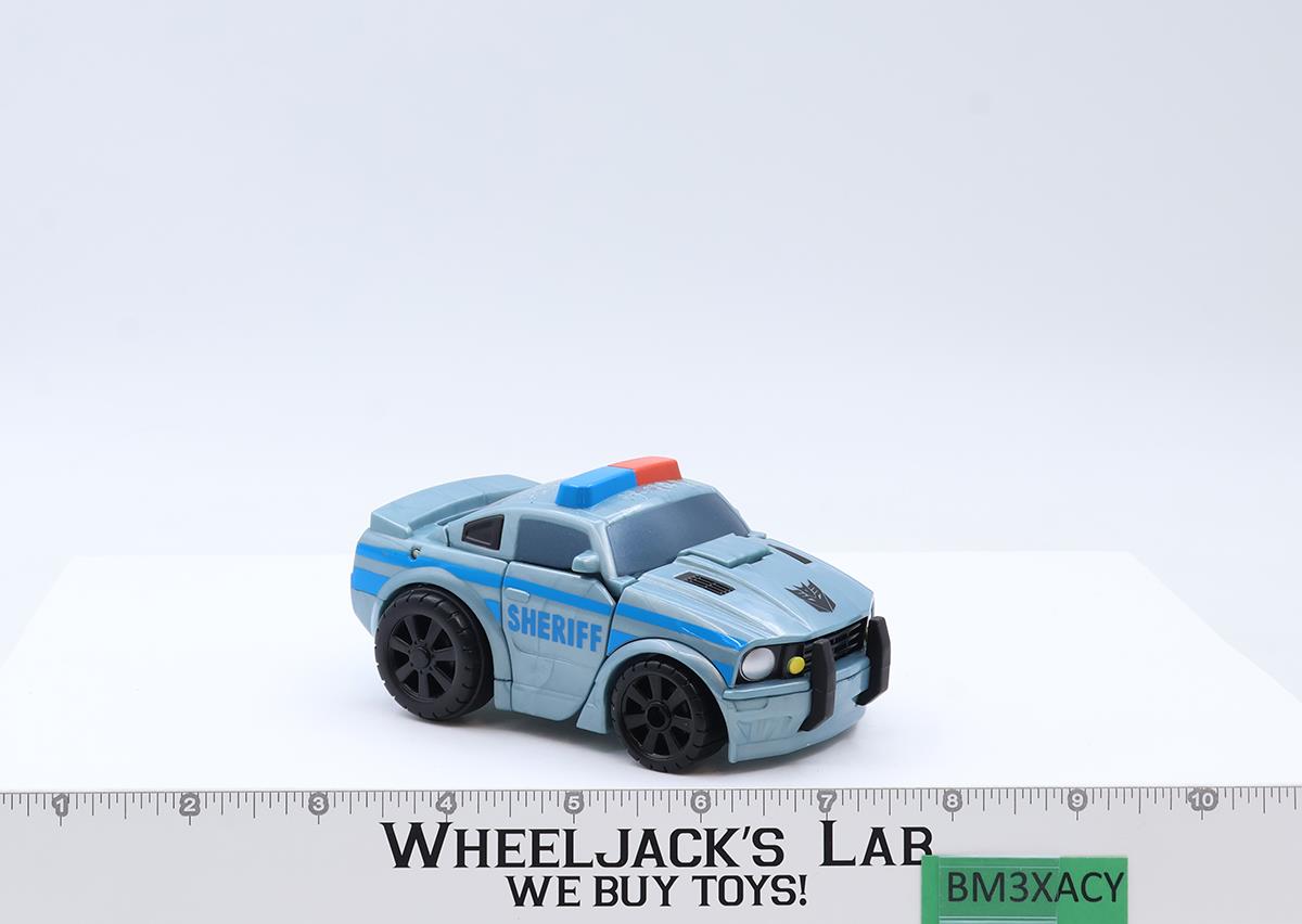 Patrol Barricade Cyber Slammers PROTOTYPE TEST SHOT 2007 Transformers Hasbro