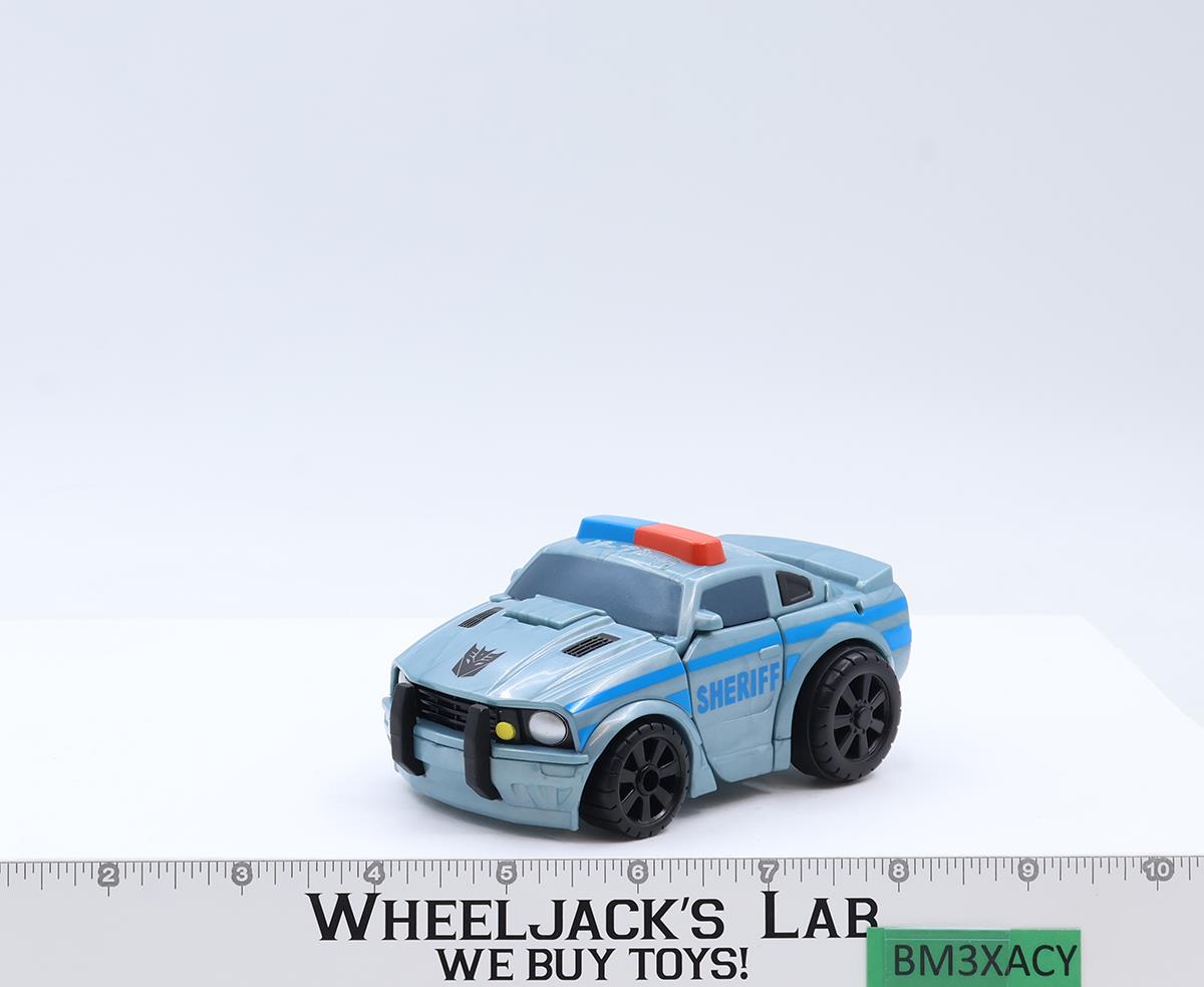 Patrol Barricade Cyber Slammers PROTOTYPE TEST SHOT 2007 Transformers Hasbro