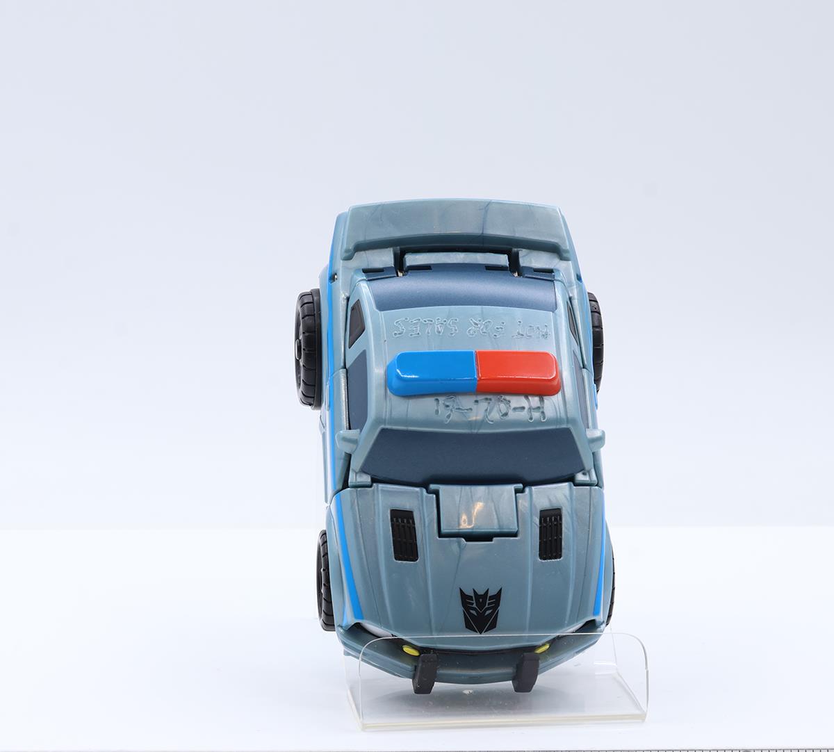 Patrol Barricade Cyber Slammers PROTOTYPE TEST SHOT 2007 Transformers Hasbro