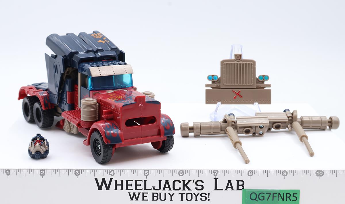 Optimus Prime Voyager Class PROTOTYPE TEST SHOT ROTF Hasbro 2009 Action Figure