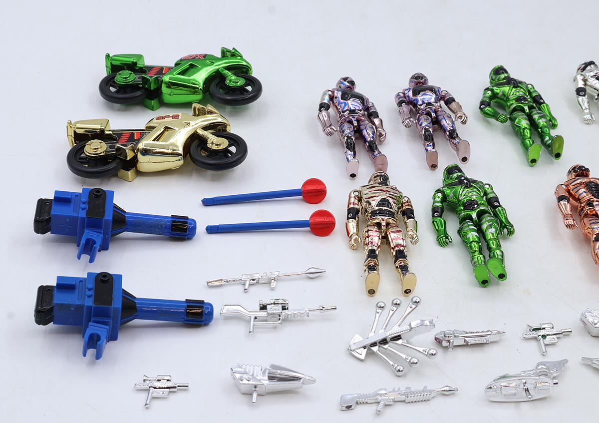 12-Man Super Set The Corps Galactic Force 1986 Lanard Toys Action Figure Set