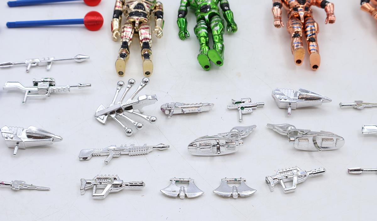 12-Man Super Set The Corps Galactic Force 1986 Lanard Toys Action Figure Set