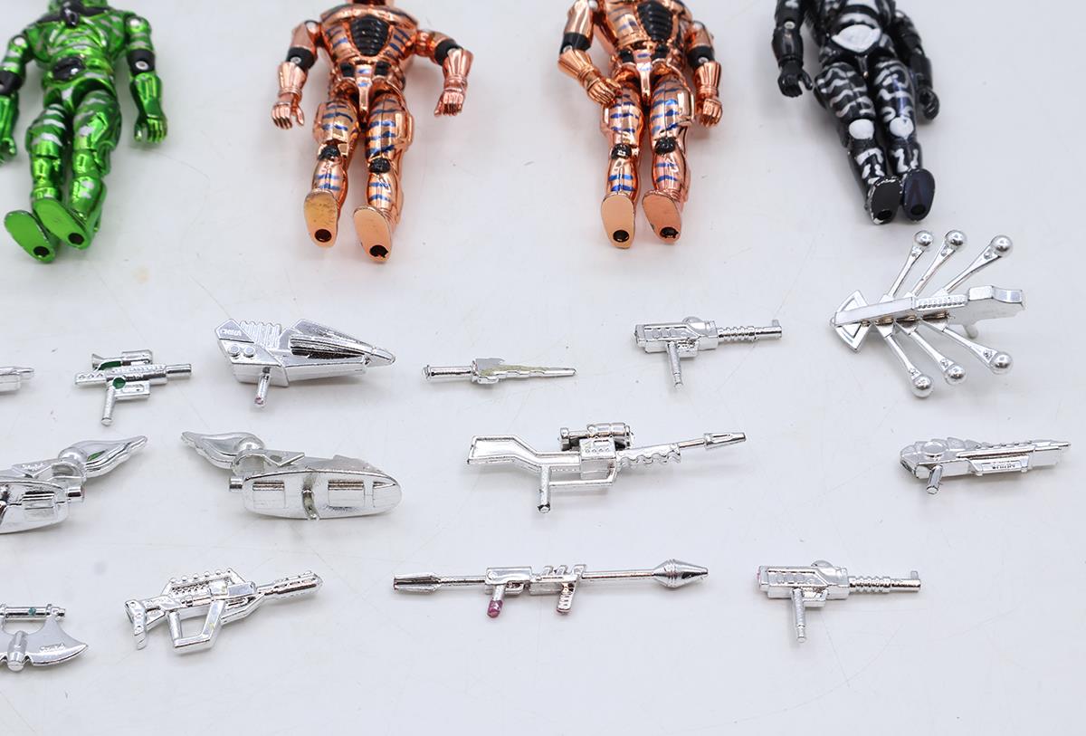 12-Man Super Set The Corps Galactic Force 1986 Lanard Toys Action Figure Set