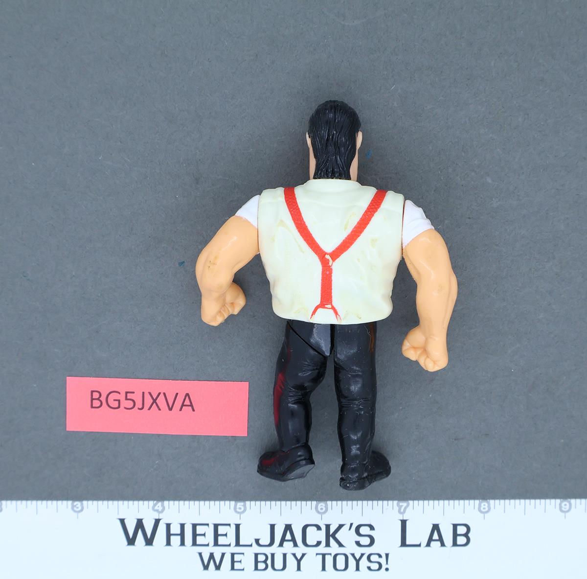 Irwin R. Schyster IRS 100% Complete WWF WWE Wrestling 1990 Hasbro Vintage Figure