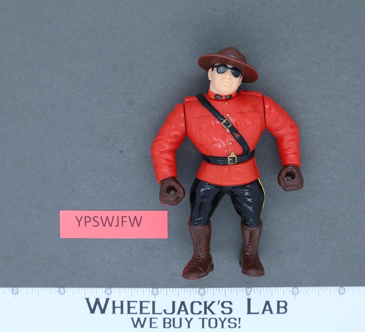 The Mountie Series 5 WWF WWE Wrestling 1993 Hasbro Vintage Action Figure