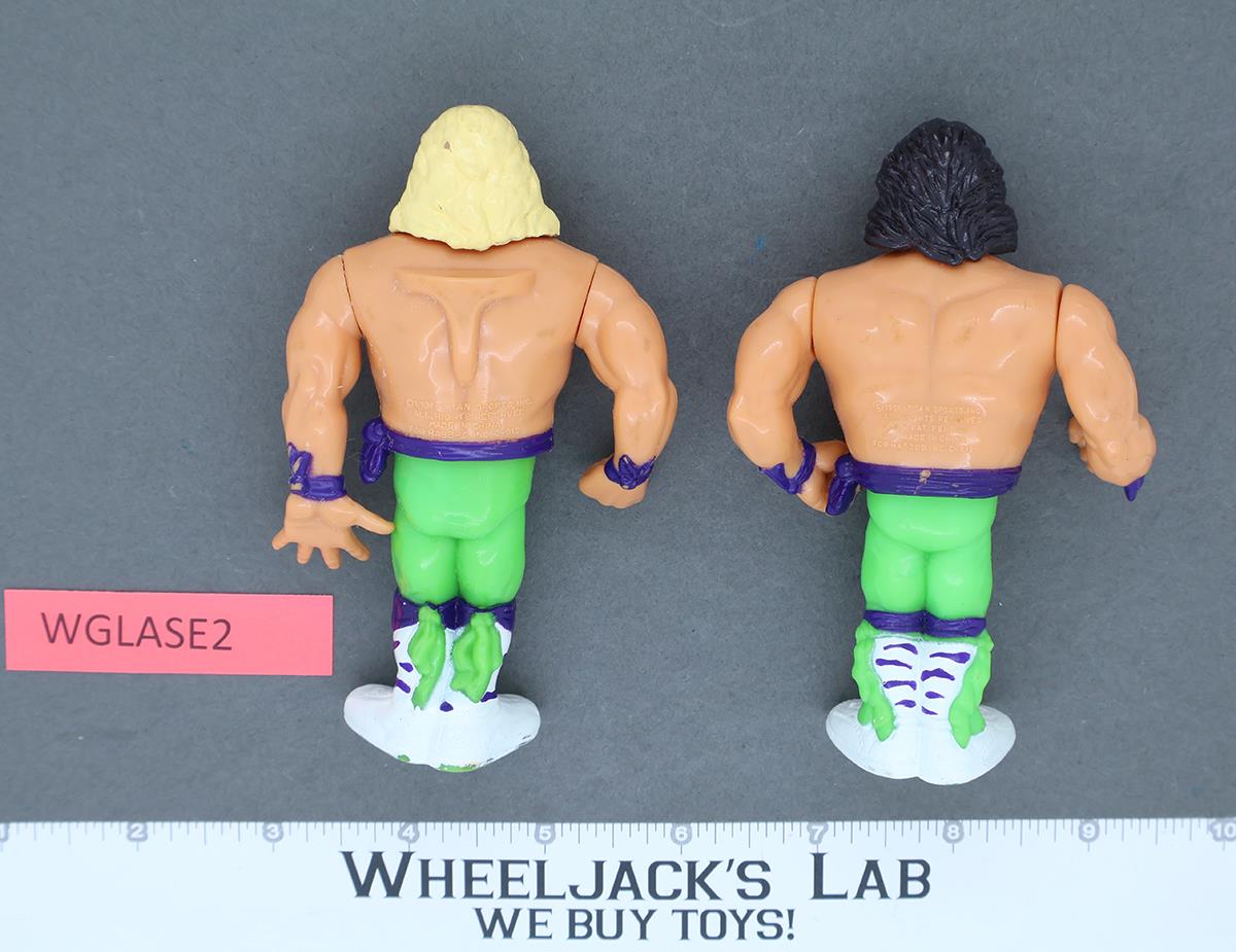 The Rockers Shawn & Marty 100% Complete WWF Wrestling 1991 Hasbro Action Figure