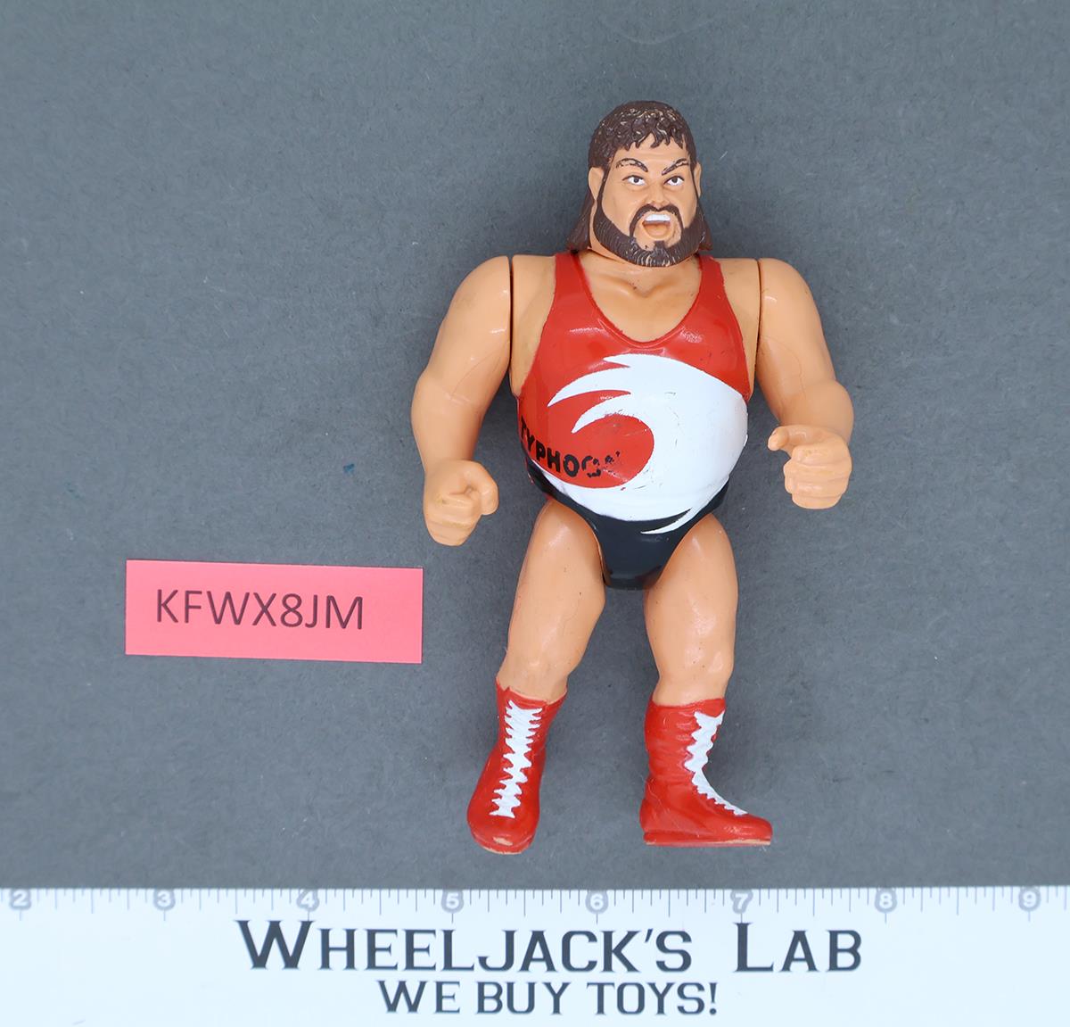Typhoon 100% Complete WWE WWF Wrestling 1992 Hasbro Vintage Action Figure