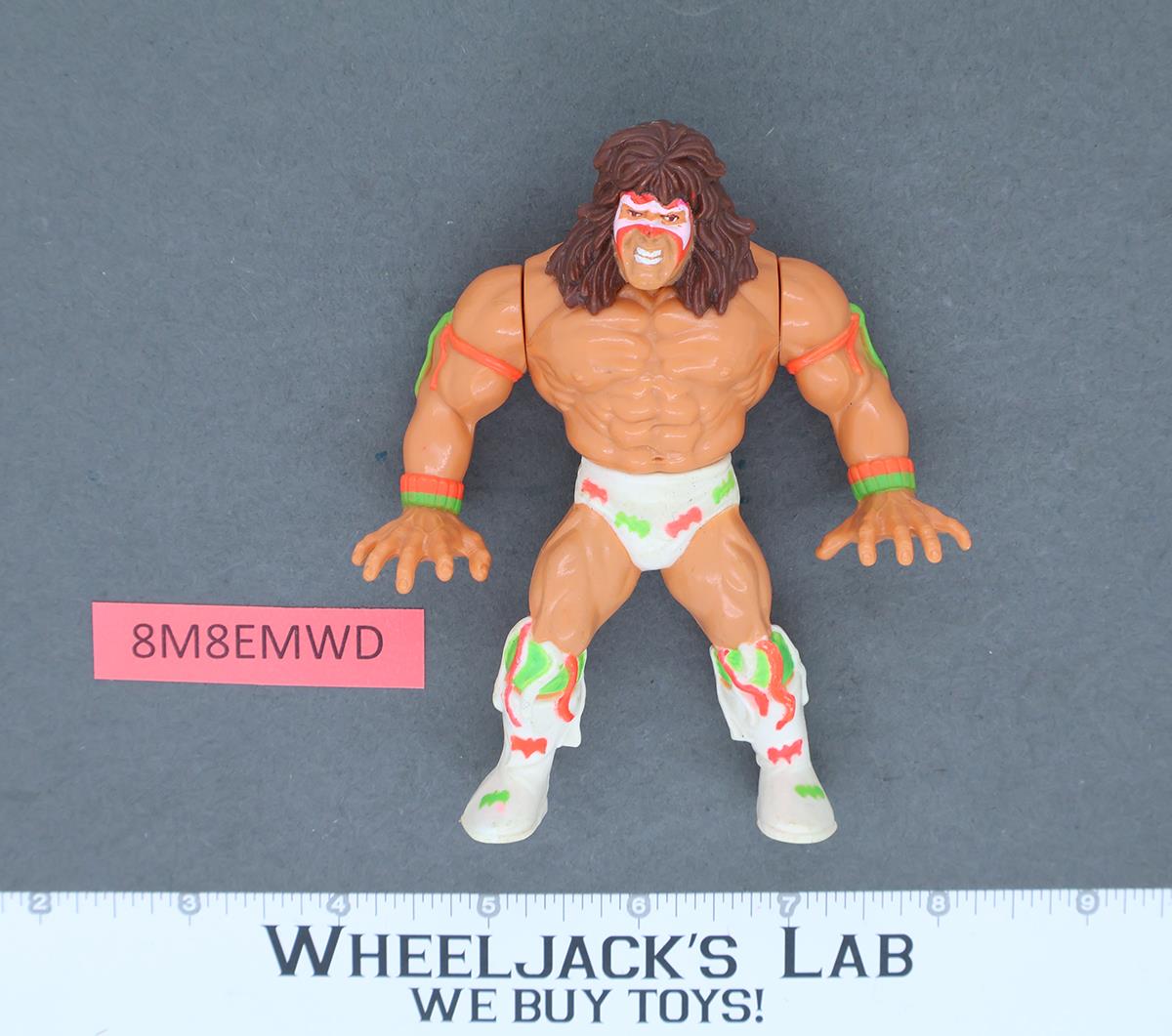 Ultimate Warrior 100% Complete WF WWE Hasbro Wrestling 1991 Vintage Action