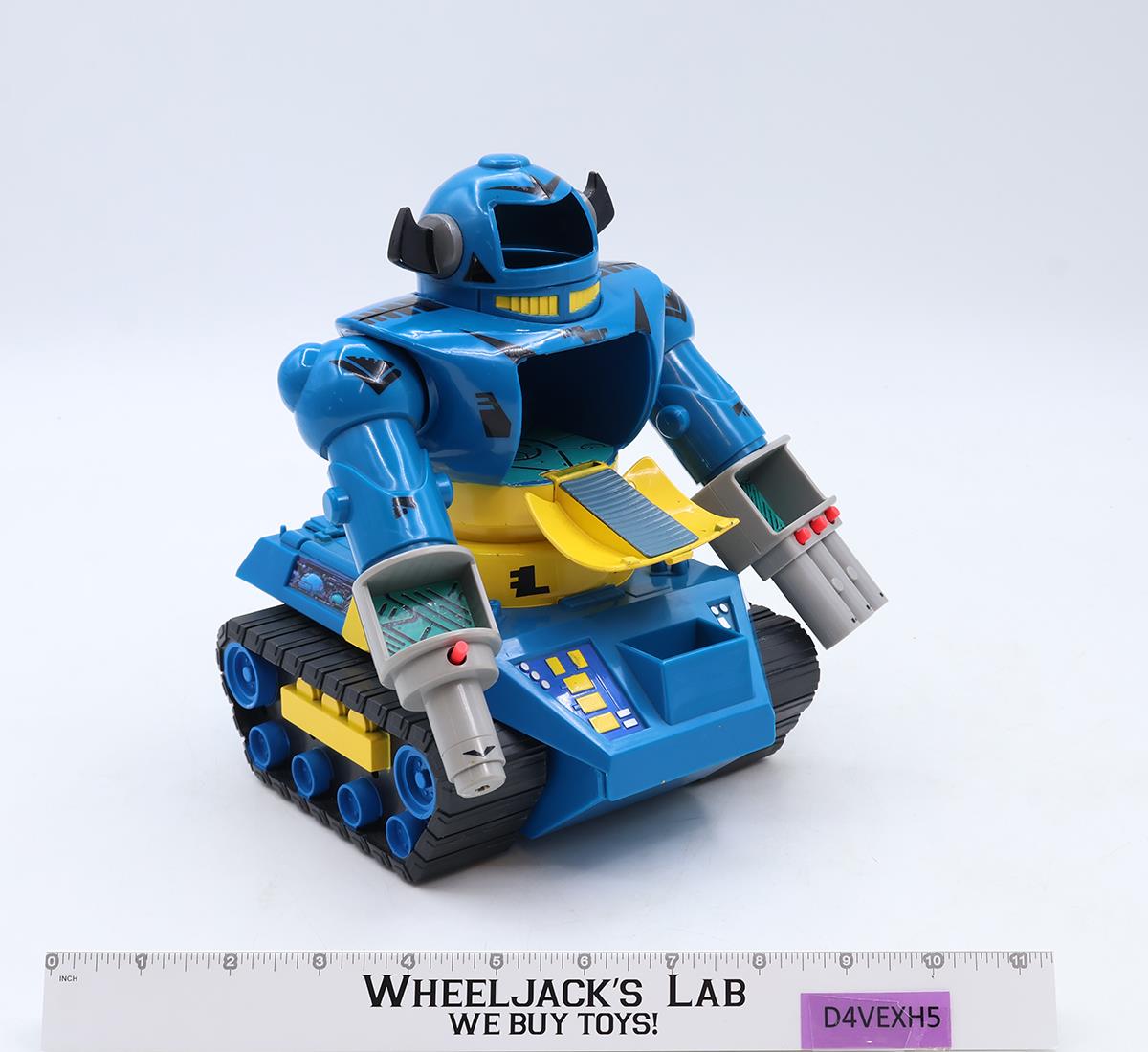 Ultimate Warrior Megabot Micro Machines Z-Bots 1992 Galoob Action Figure