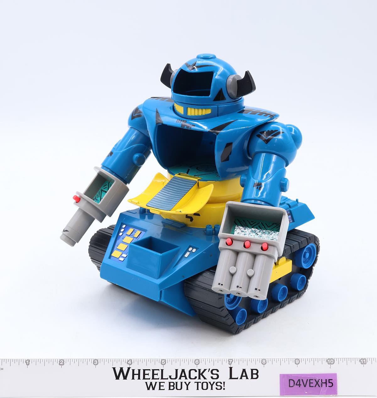 Ultimate Warrior Megabot Micro Machines Z-Bots 1992 Galoob Action Figure