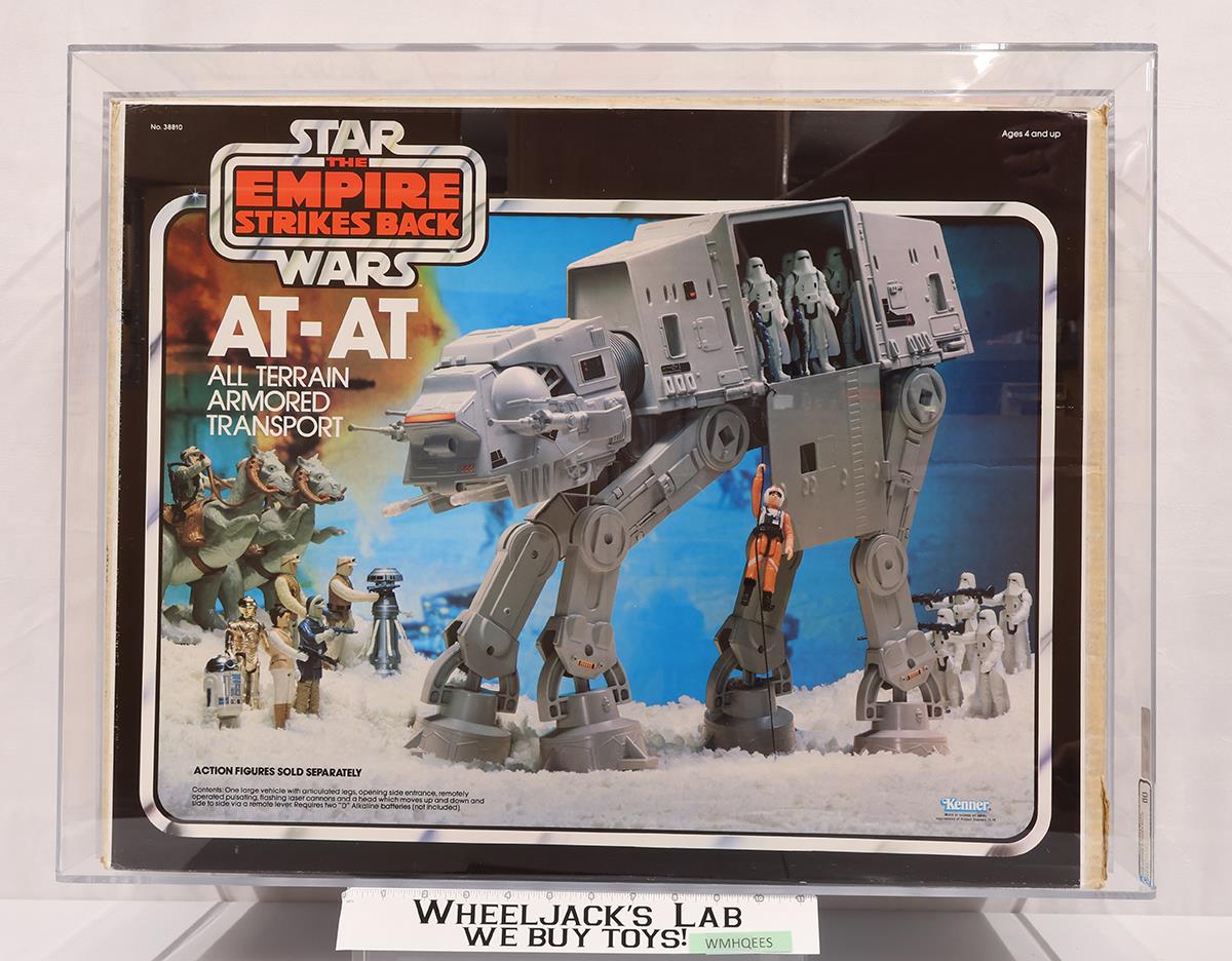 AT-AT Imperial Walker AFA Qualified 80 Star Wars ESB 1981 Kenner Vehicle Vintage