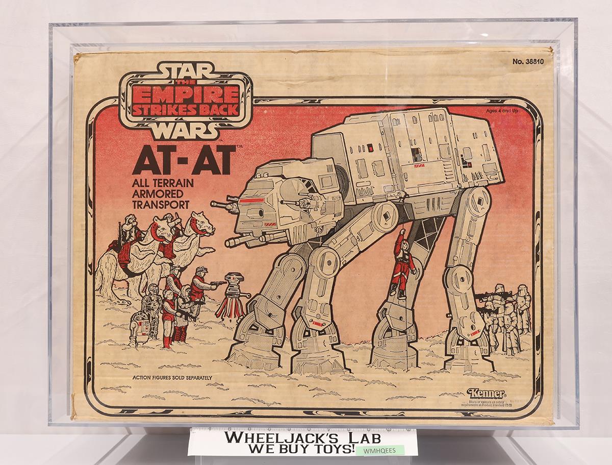 AT-AT Imperial Walker AFA Qualified 80 Star Wars ESB 1981 Kenner Vehicle Vintage