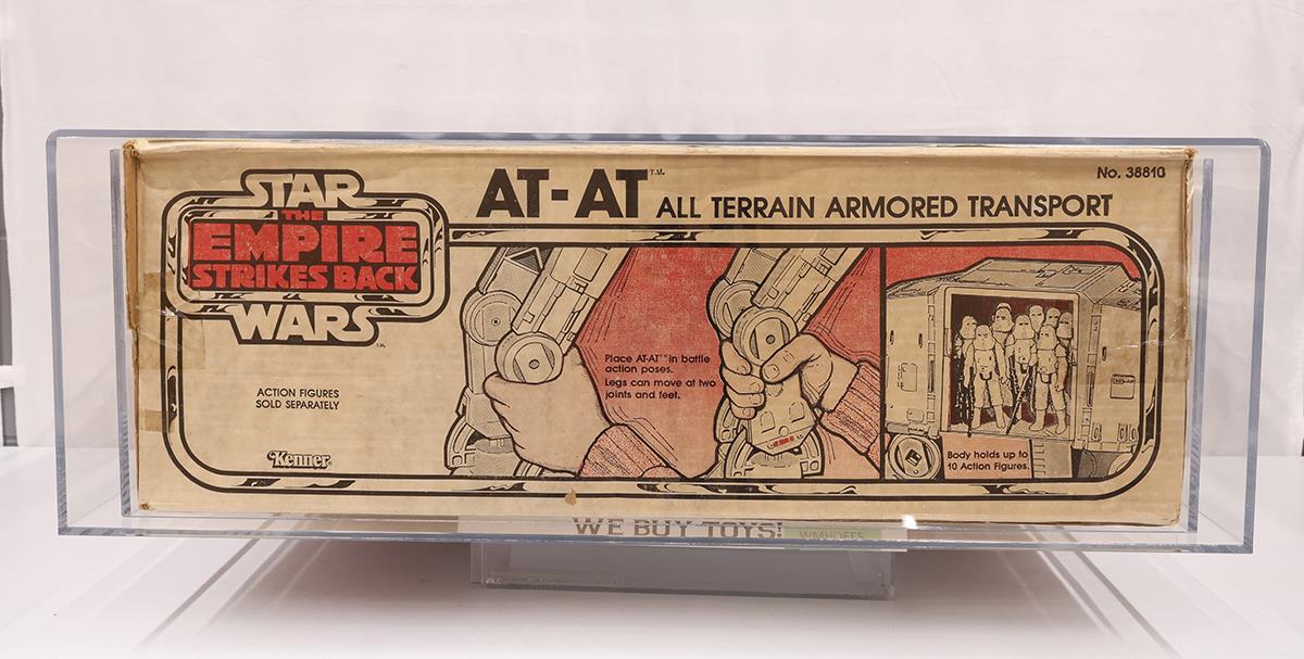 AT-AT Imperial Walker AFA Qualified 80 Star Wars ESB 1981 Kenner Vehicle Vintage