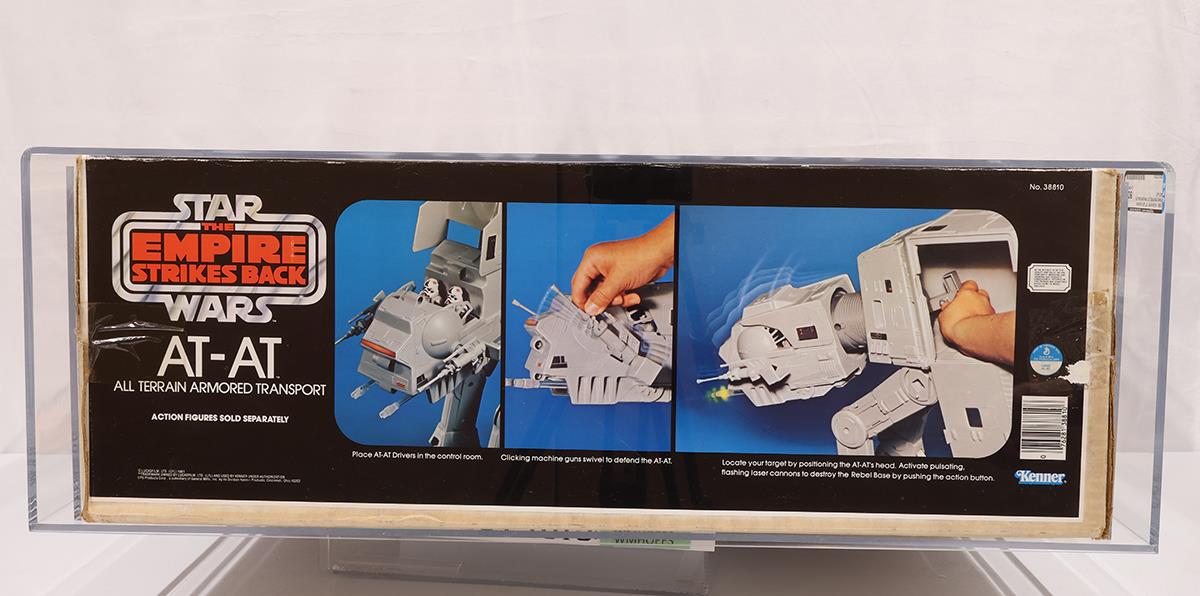 AT-AT Imperial Walker AFA Qualified 80 Star Wars ESB 1981 Kenner Vehicle Vintage