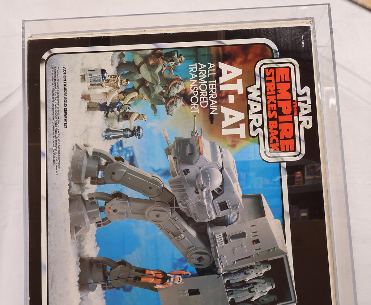 AT-AT Imperial Walker AFA Qualified 80 Star Wars ESB 1981 Kenner Vehicle Vintage