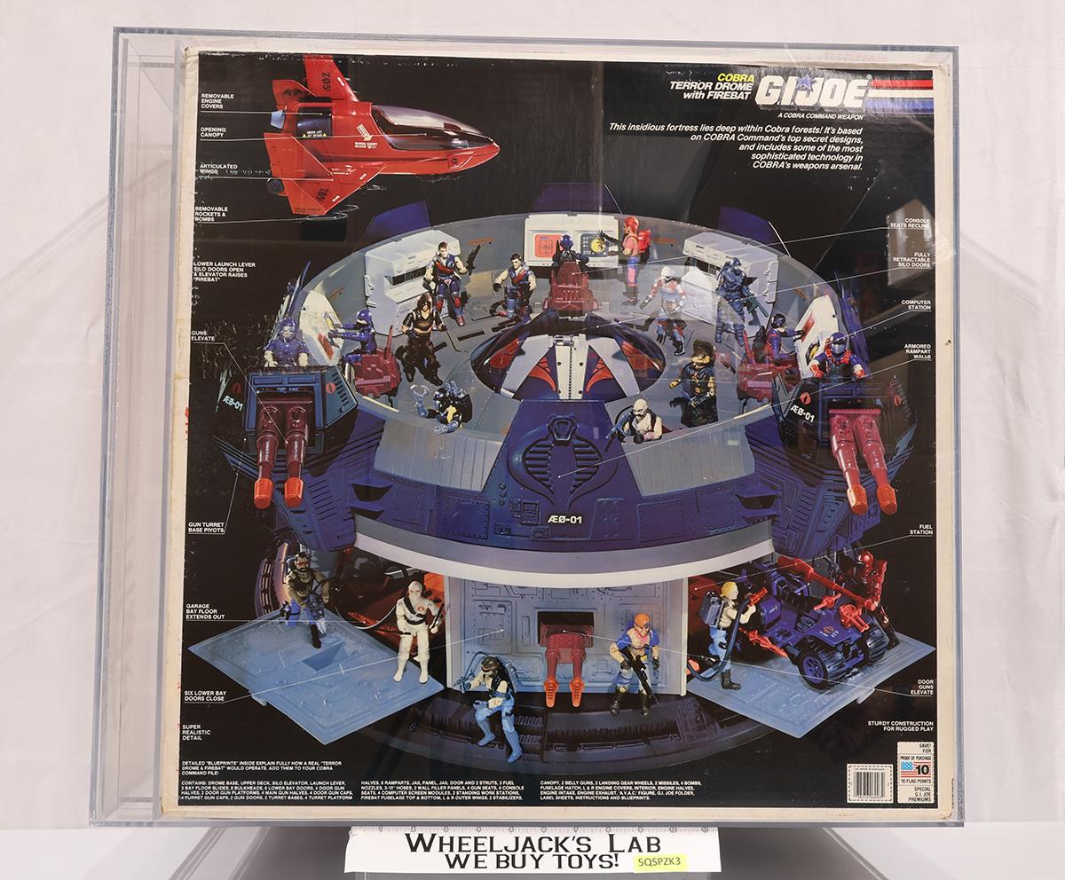 Terror Drome Live the Adventure Offer AFA GRADED U80 GI Joe Hasbro NEW SEALED
